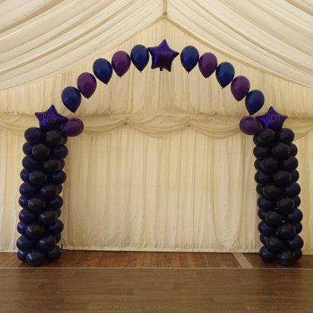 wedding balloon archway